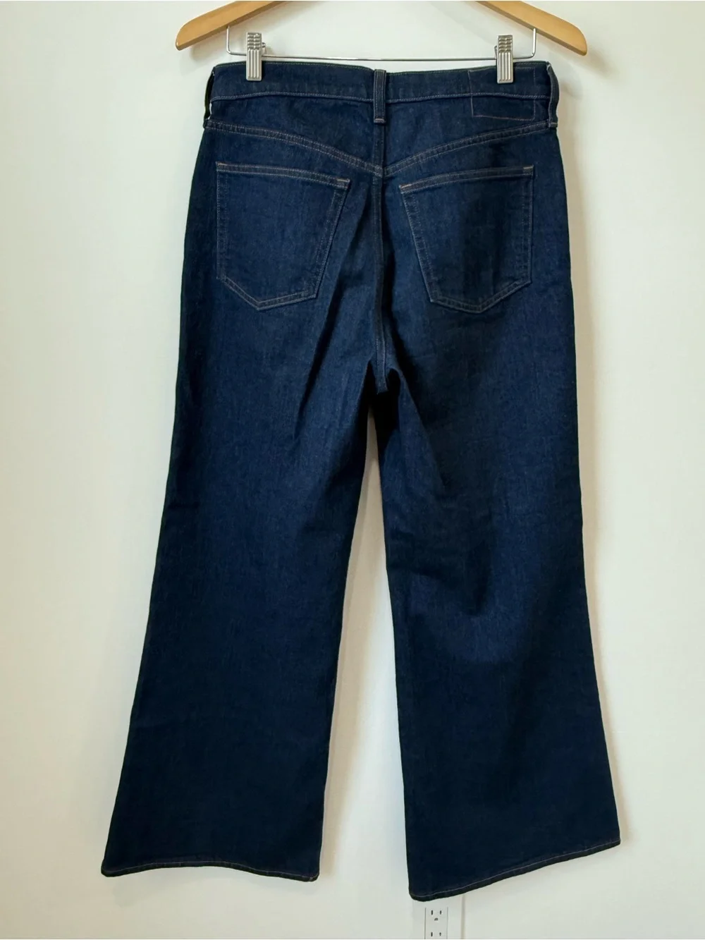 NWT J. Crew semi stretch high rise denim trousers size 28